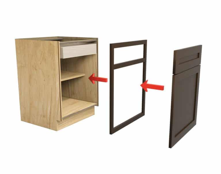 Framed Vs Frameless Cabinet Which One Is The Best For Your Kitchen   Framed 1014x800 1 768x606 